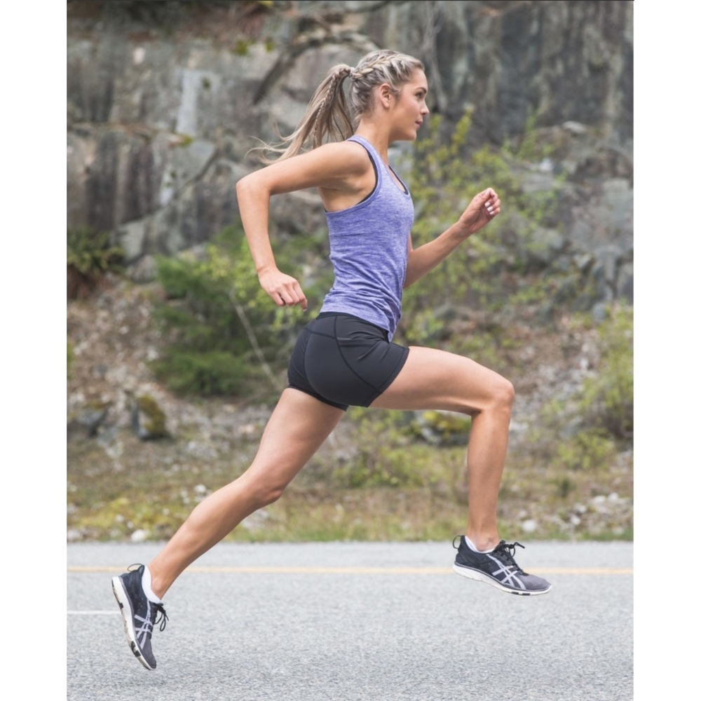 Lululemon What The Sport Biker Shorts in Black - Style No: W7B61S Women's Size 4 - Picture 11 of 11